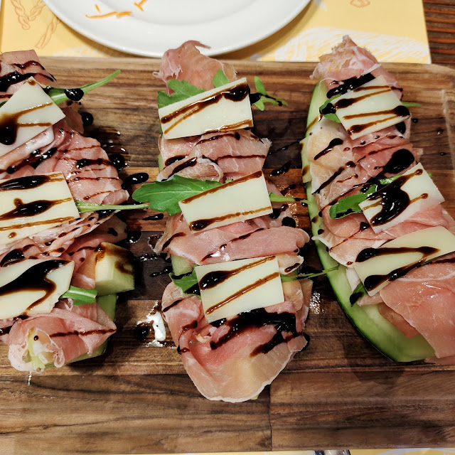 Prosciutto Parmo With Melon