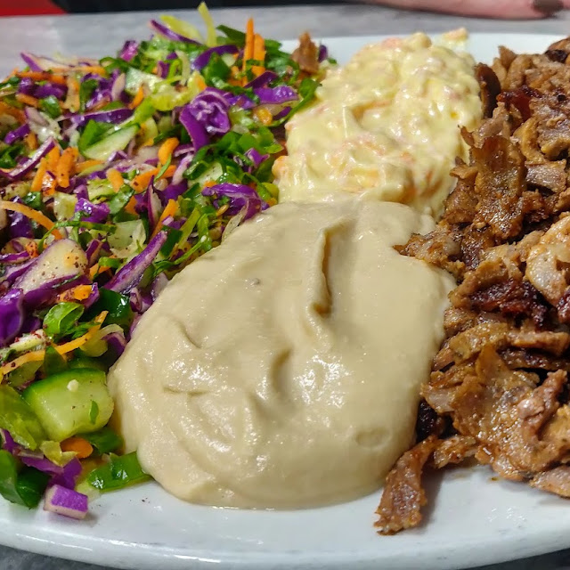 Meal with Chicken and Lamb