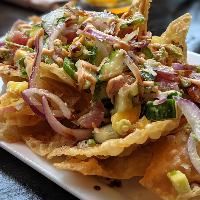 Ahi Tuna Nachos