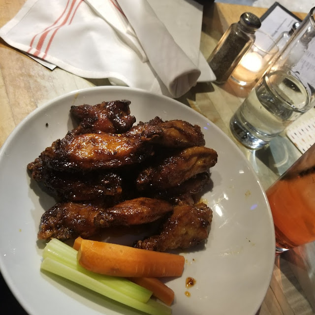 Dry Rub Wings with Honey Mustard Sauce