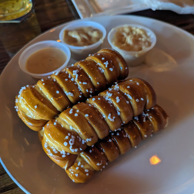 Eastern Standard Provisions Pretzel & Beer Cheese Flight