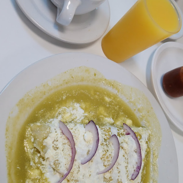 Enchiladas Verdes