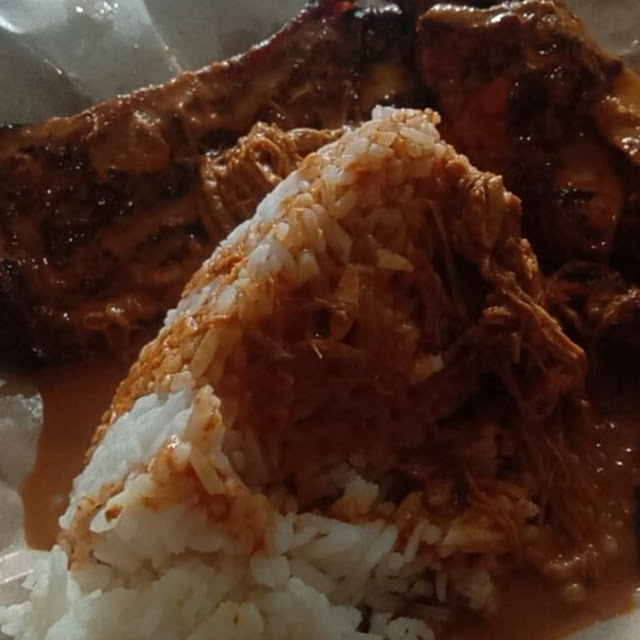 Nasi Kukus Kambing Bakar