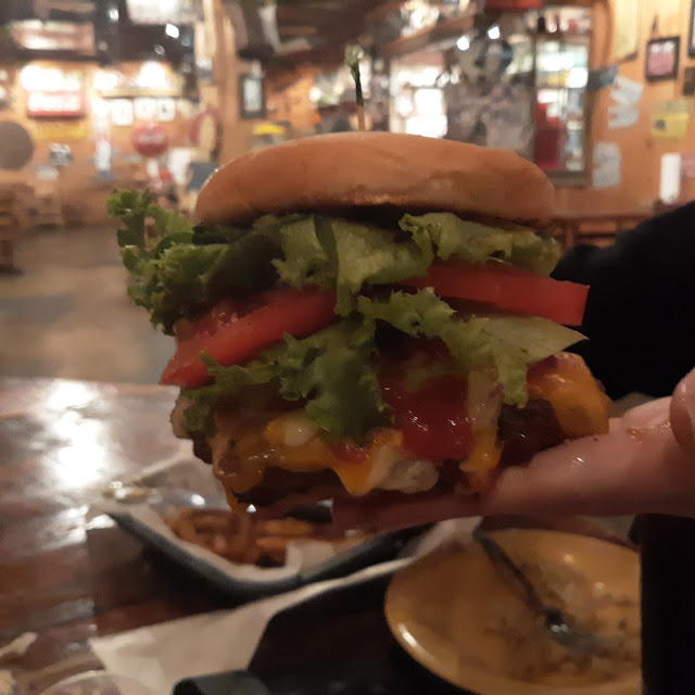 Ten Mile High Bacon Cheeseburger