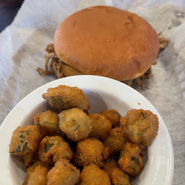 Pulled Pork and Okra