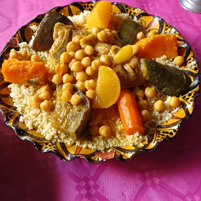 Couscous de Verduras Y Pollo
