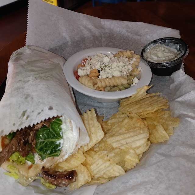 Grilled Lamb Gyro