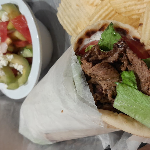 Grilled Chicken Gyro