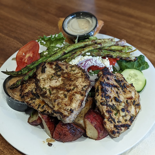 Pork Loin Platter with Roasted Potatoes