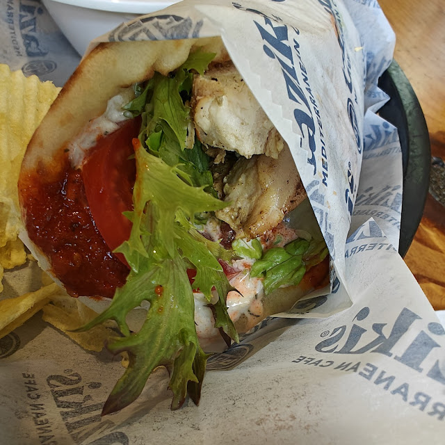 Harissa Chicken Gyro