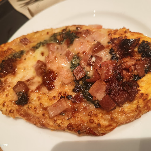 Bacon and Cheese Flatbread