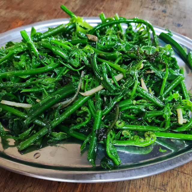 Salted Egg Yolk Paku Pakis
