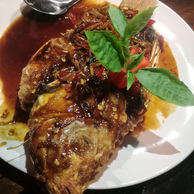 Talapia Masak Halia Pedas