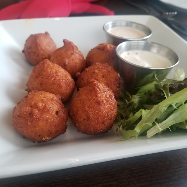 Deviled Shrimp Hushpuppies