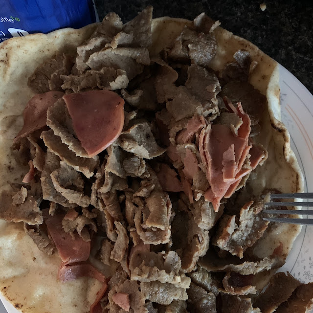 Donair with Fried Pepperoni