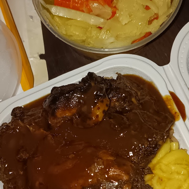 Jerk Chicken and Cabbage