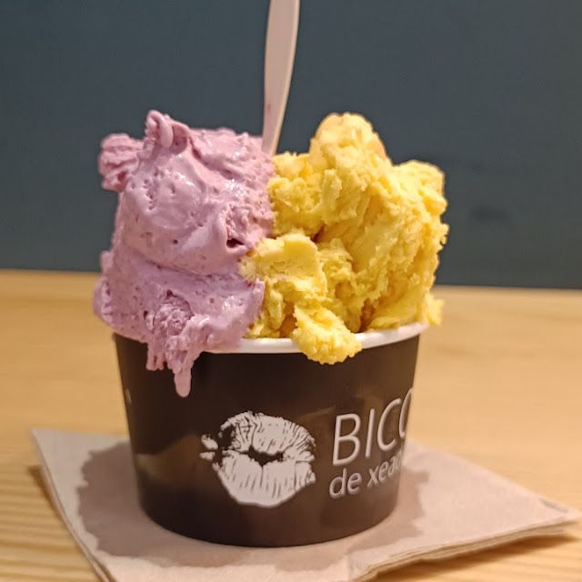 Helado Mango Y Frutos Rojos
