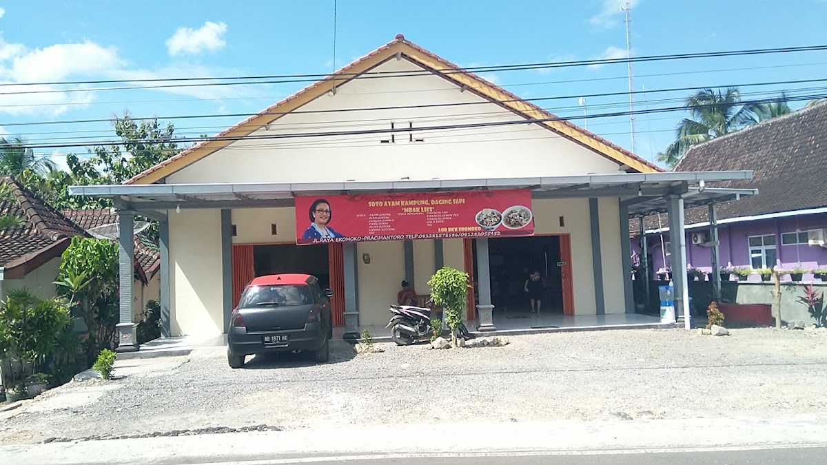 Soto Ayam Kampung ,Daging Sapi Mbak Lies