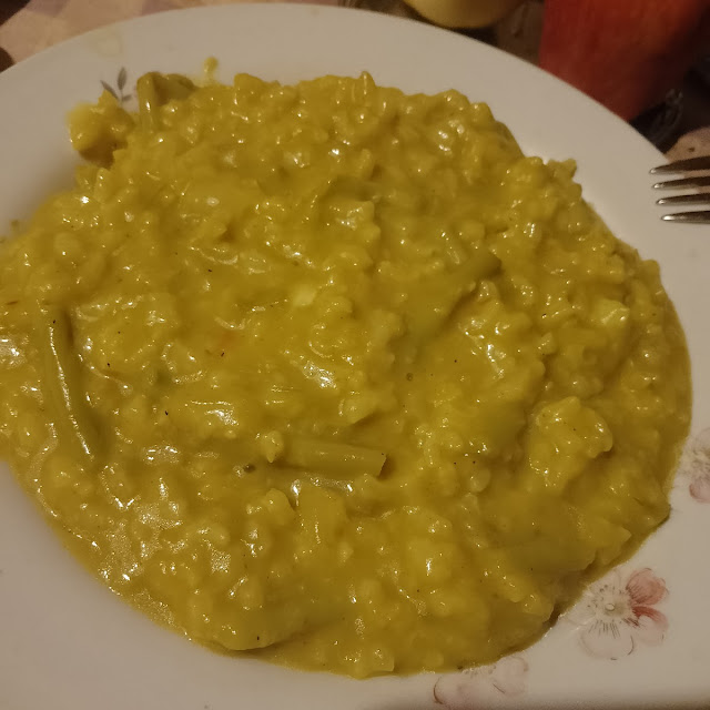 Risotto Con Asparagi Verdi Del Montel