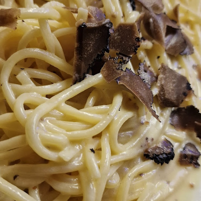 Spaghetti Parmigiano Mit Trüffel