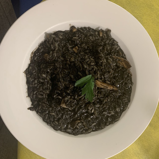 Risotto Al Nero Di Seppia Spettacolare