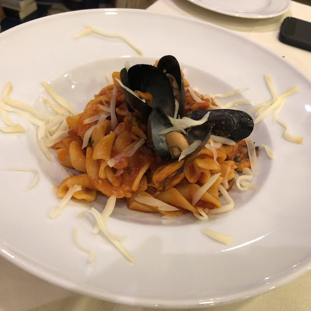 Paccheri Con Spigola Patate E Cozze