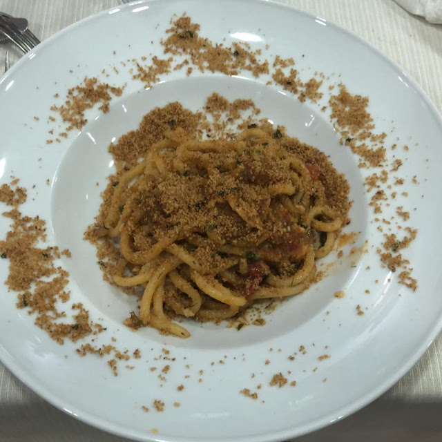 Primo Eccellente Con Mollica E Alici Da Mangiare Non Da Descrivere