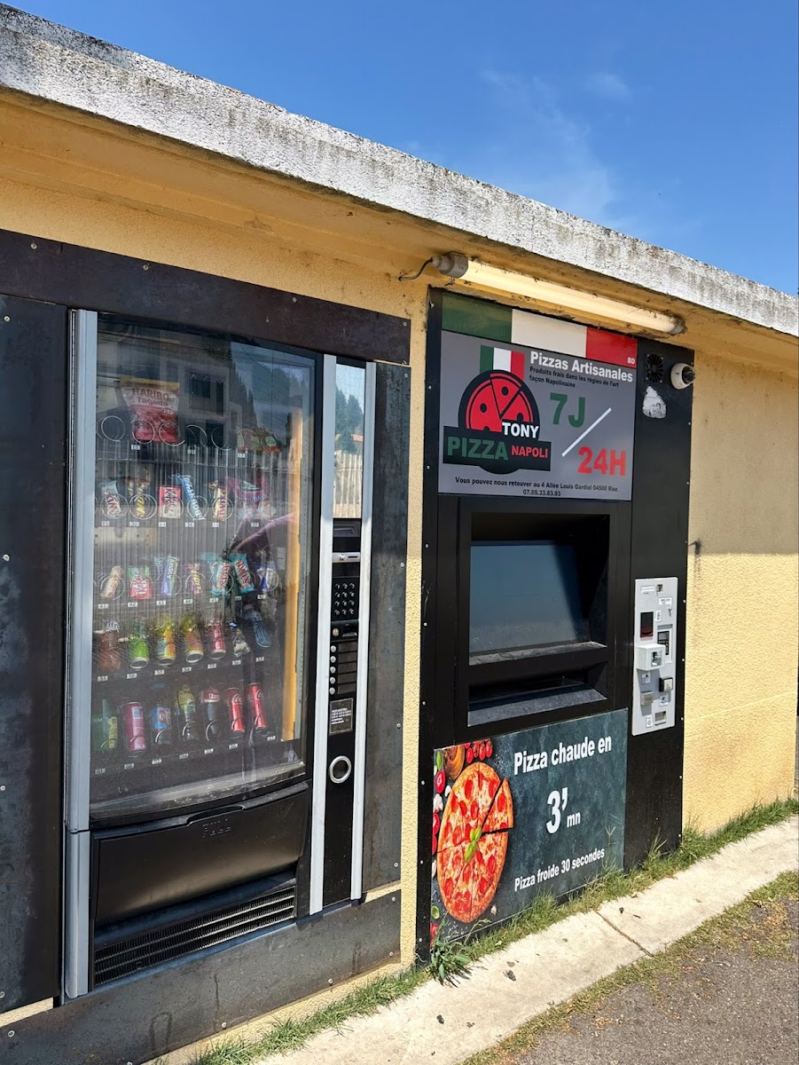 Tony pizza Napoli 24H/7J DISTRIBUTEUR