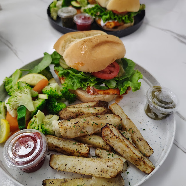 Buffalo Chicken Burger