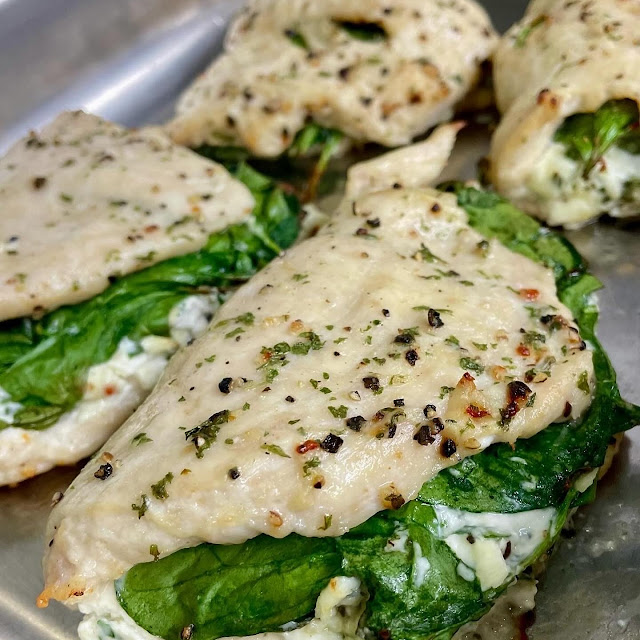 Spinach Stuffed Chicken Breast