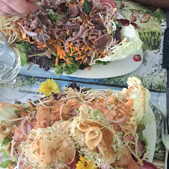 Salade de Saumon Et de Chèvre