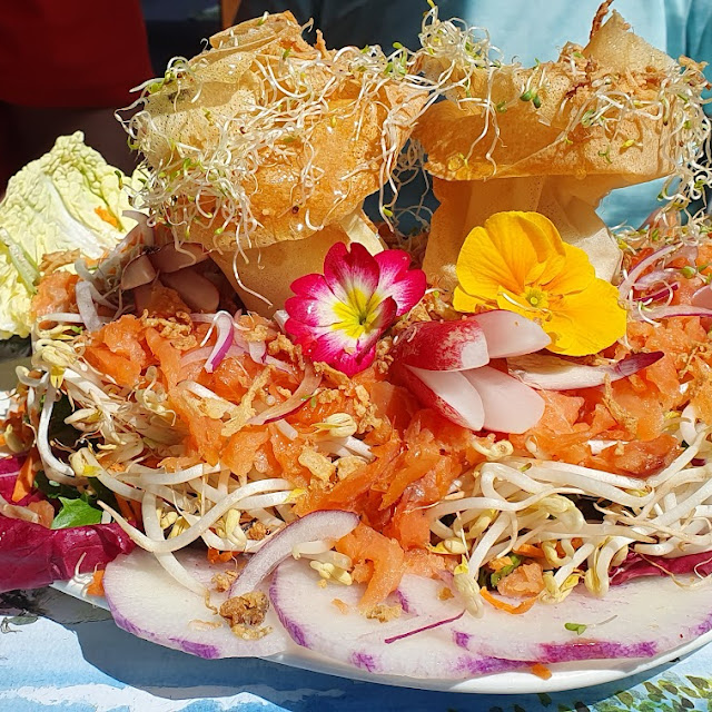 Salade de Chèvre Saumon