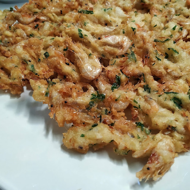 Tortillitas de Camarones