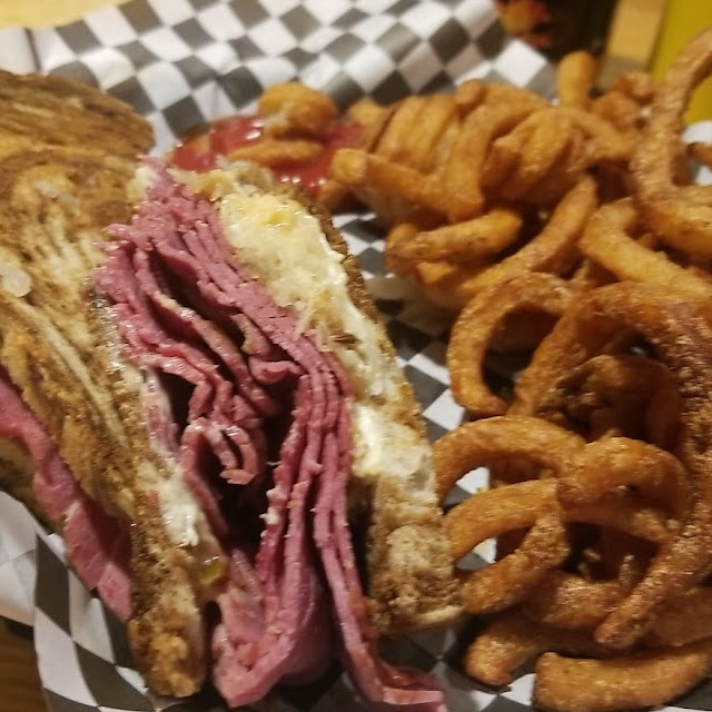 Reuben and Curly Fries
