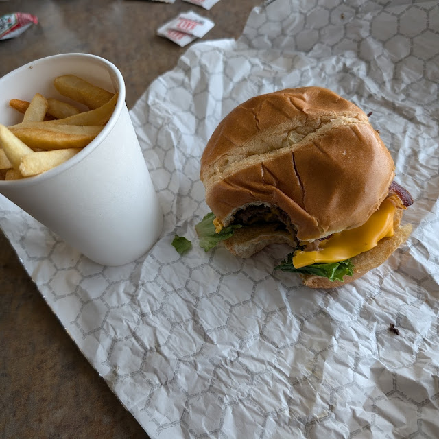 Burger and Fries