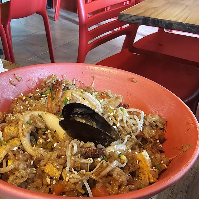 Arroz Chaufa de Mariscos