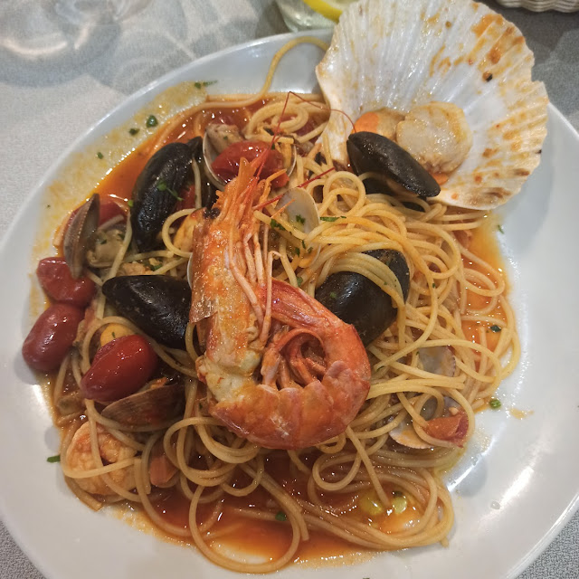 Meeresfrüchte Spaghetti