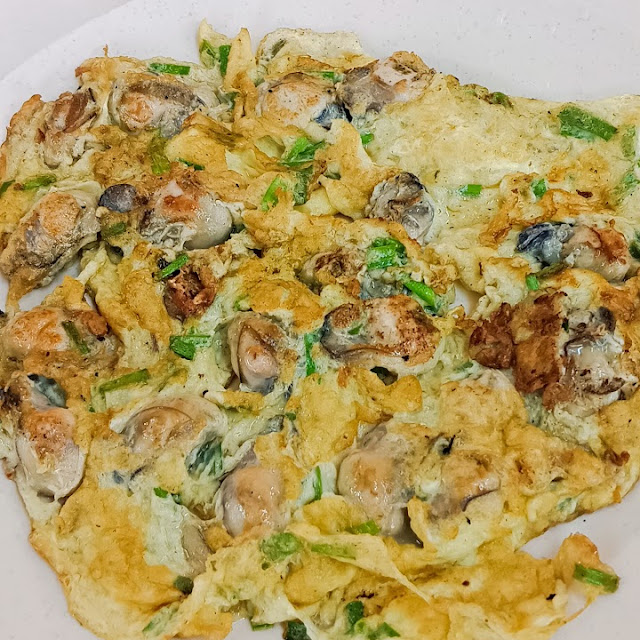 Fried Oysters Egg