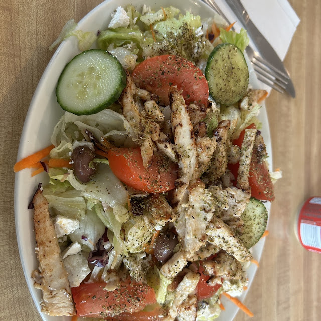 Garden Green Salad with Chicken
