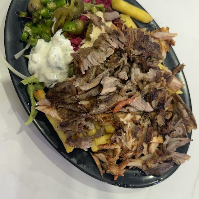 Chicken and Lamb with Fries