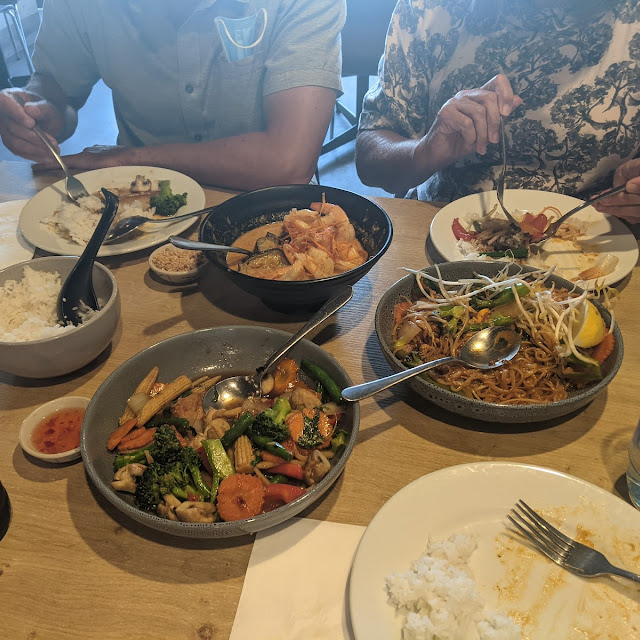 Pad Thai Panang Curry Chili Basil Stir Fry