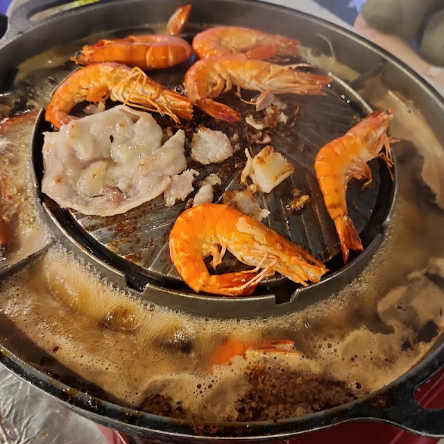 Mookata BBQ Prawn