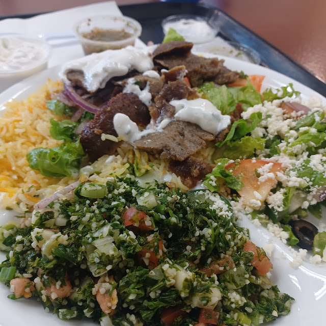 Gyro Platter I Didn't Want to Eat Carbohydrates Pita Bread so They Gave Me Gyro Platter