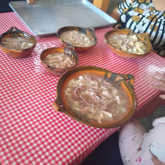 Pozole Blanco Con Maciza