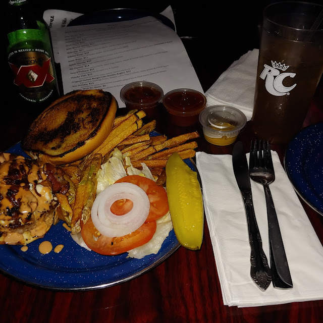 Belle Star Burger with Fries