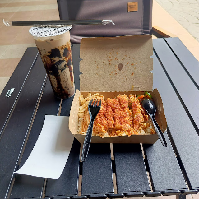 Hot and Spicy Chicken over Rice