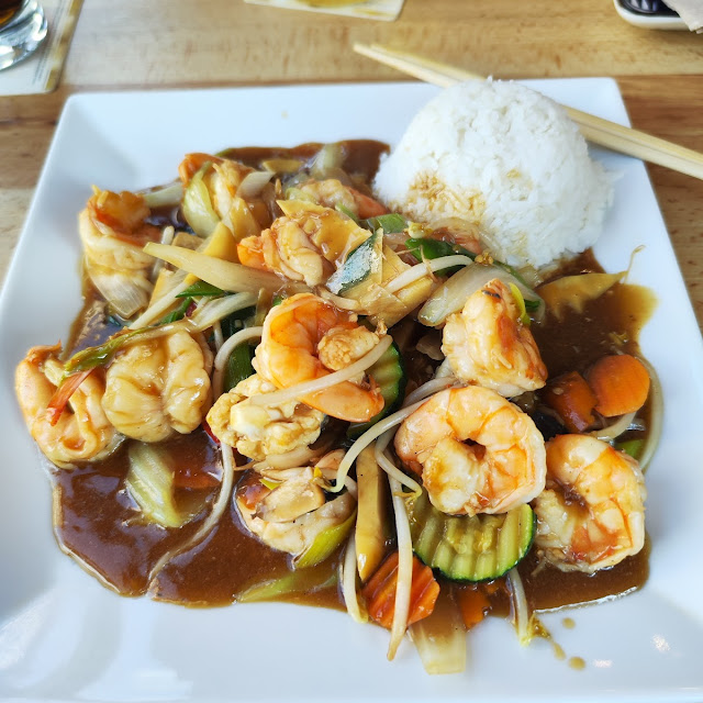 Garnelen Chop Suey