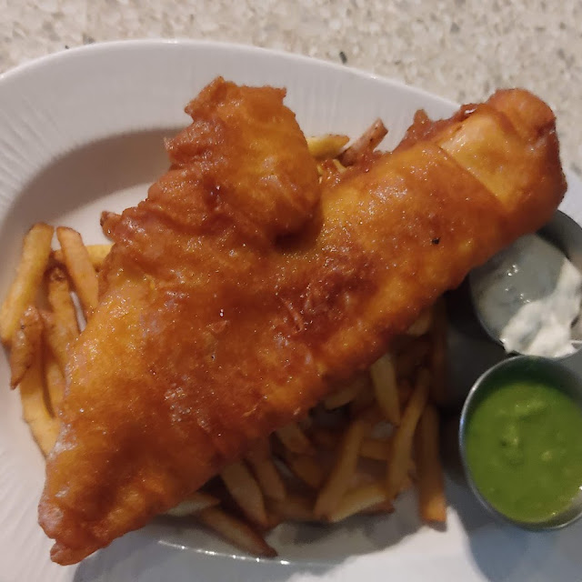 Fish and Chips with Mushy Peas
