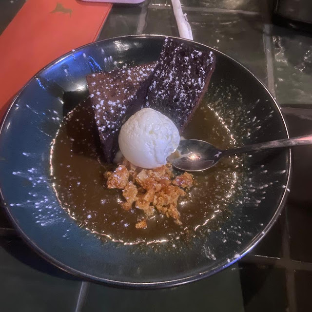 Chocolate Brownie with Ice Cream