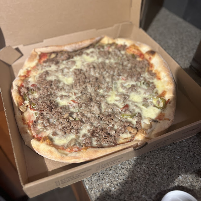Cheese Steak Pizza